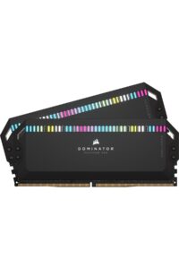 corsair dominator platinum rgb ddr5 ram 32gb (2x16gb) 5600mhz cl36 intel xmp icue compatible computer memory - black (cmt32gx5m2b5600c36)