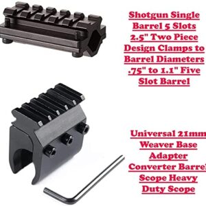 360 Tactical Universal Tactical Hunting Single 3 Slot 1.6 inch Barrel Sight