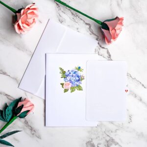 Lovepop Happy Mother's Day Hydrangeas Pop-Up Card, 5 x 7”, Unique Flower Card for Mom or Daughter