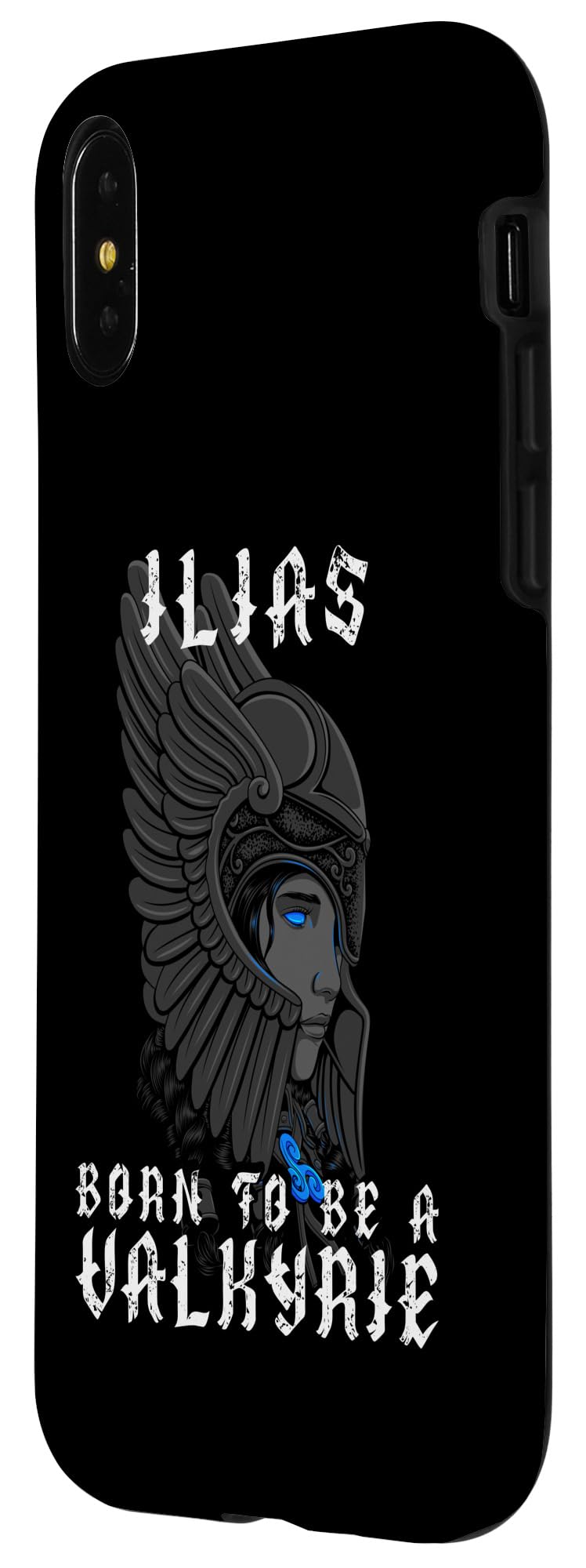 iPhone X/XS Ilias - Born To Be A Valkyrie - Personalized Case