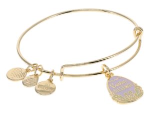 alex and ani aa613022expandable bangle braceletsg,words are powerful, easter blessings expandable bangle bracelet,shiny gold,purple,bracelet