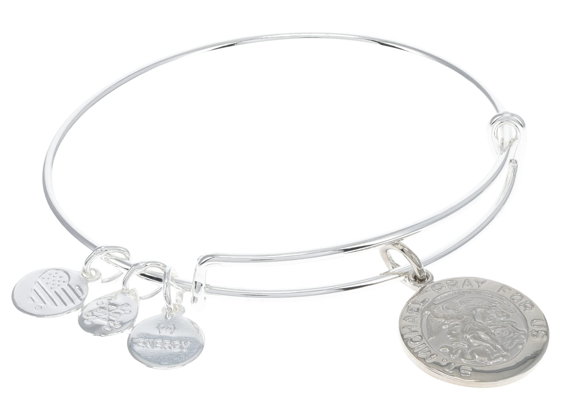 Alex and Ani St. Michael Charm Bangle Bracelet