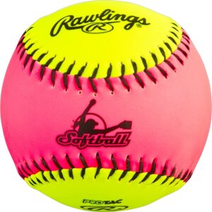 Rawlings Softball Bucket Combo with 10-inch Softballs (Includes 18 10" Softballs)