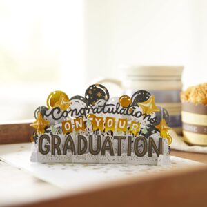 Lovepop Congratulations On Your Graduation Pop-Up Card – Graduation Card – Handcrafted 3D Pop-Up Greeting Card – Graduation Card, 5 x 7”