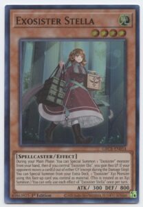 exosister stella - grcr-en014 - super rare - 1st edition