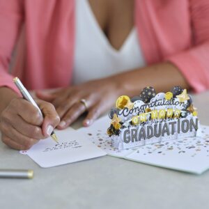 Lovepop Congratulations On Your Graduation Pop-Up Card – Graduation Card – Handcrafted 3D Pop-Up Greeting Card – Graduation Card, 5 x 7”