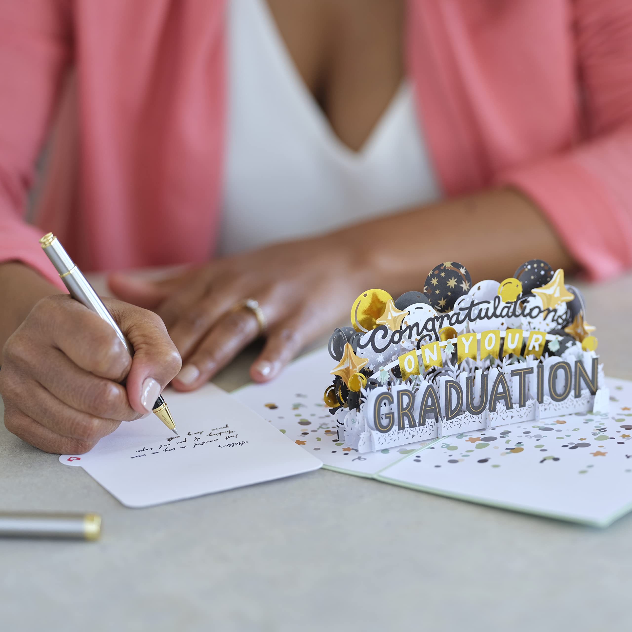 Lovepop Congratulations On Your Graduation Pop-Up Card – Graduation Card – Handcrafted 3D Pop-Up Greeting Card – Graduation Card, 5 x 7”