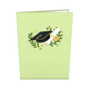 Lovepop Congratulations On Your Graduation Pop-Up Card – Graduation Card – Handcrafted 3D Pop-Up Greeting Card – Graduation Card, 5 x 7”