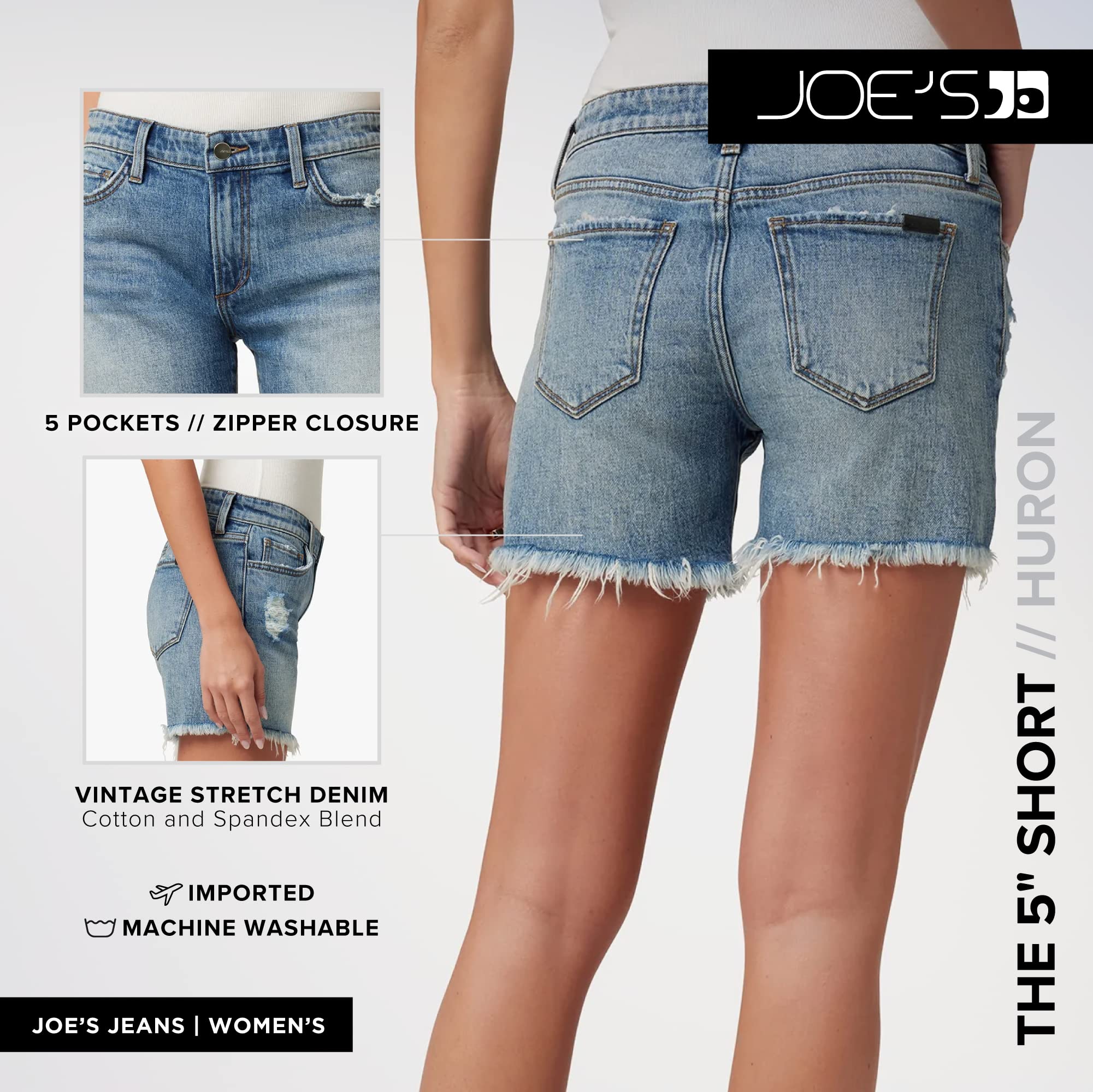 Joe's Jeans Women's The 5 Short, Huron, 24