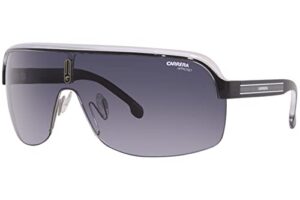 carrera topcar 1/n black white/grey shaded 99/1/115 men sunglasses