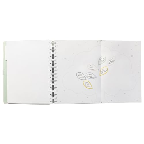 Busy B Baby B Baby Journal with Pockets and Stickers, Neutral