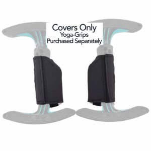 Yoga-Grip No-Slip COVERS for Sweaty Hands (COVERS ONLY - YOGA-GRIPS SOLD SEPARATE) A Must Have When Using Yoga-Grip for Hot Yoga and Power Yoga (Set of 2 and Instructions)