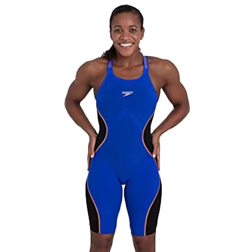 Fastskin LZR Pure Intent Closed Back Kneeskin (Blue Flame/Black, 25)