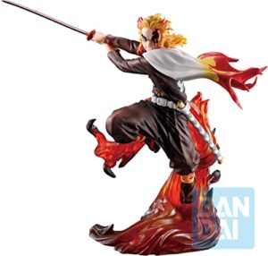 bandai spirits ichibansho ichiban - demon slayer: kimetsu no yaiba - kyojuro rengoku (shake the sword burn your heart), multi, (bas60177)