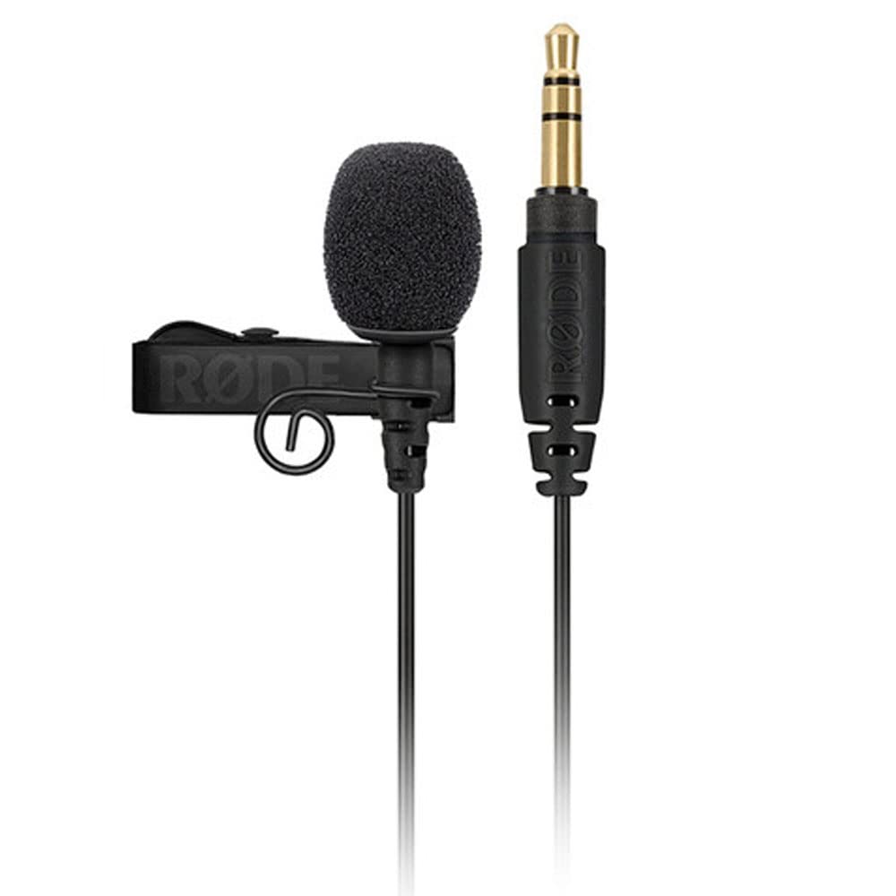 Rode Wireless GO II Single Compact Digital Wireless Microphone System/Recorder Bundle with Omnidirectional Lavalier Microphone for Wireless GO Systems