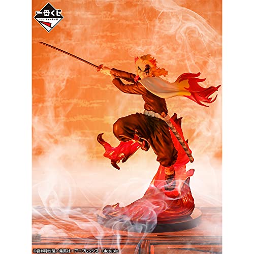 Bandai Spirits Ichibansho Ichiban - Demon Slayer: Kimetsu no Yaiba - Kyojuro Rengoku (Shake The Sword Burn Your Heart), Multi, (BAS60177)