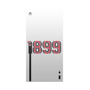 Head Case Designs Officially Licensed AC Milan 1899 Art Matte Vinyl Sticker Gaming Skin Decal Cover Compatible with Xbox Series X Console