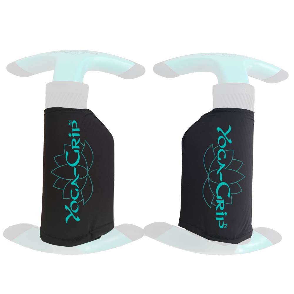 Yoga-Grip No-Slip COVERS for Sweaty Hands (COVERS ONLY - YOGA-GRIPS SOLD SEPARATE) A Must Have When Using Yoga-Grip for Hot Yoga and Power Yoga (Set of 2 and Instructions)