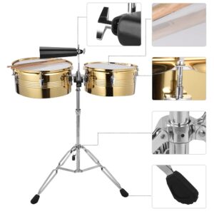 Percussion Instrument Easy to Operate Convenient Musical Instrument for Music Lover Musical Instruments(gold)