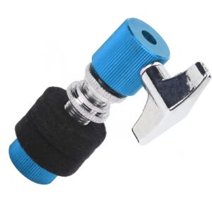 Hi‑Hat Clutch, Aluminum Alloy Quick Release Hi Hat Clutch Cymbal Holder Self-Locking Knob Instrument Playing Accessories(blue)