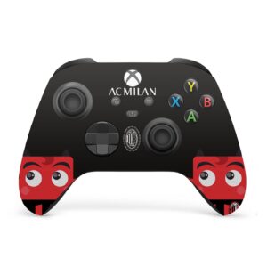 Head Case Designs Officially Licensed AC Milan Mascotte Art Vinyl Sticker Gaming Skin Decal Cover Compatible with Xbox Series X Console and Controller Bundle