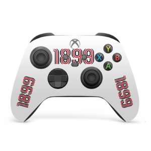 Head Case Designs Officially Licensed AC Milan 1899 Art Matte Vinyl Sticker Gaming Skin Decal Cover Compatible with Xbox Series X Console and Controller Bundle