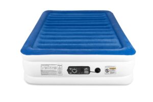 soundasleep cloudnine series air mattress with dual smart pump technology by soundasleep products - full size…