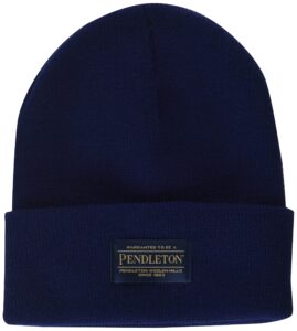 pendleton men's beanie, navy, 1-sz