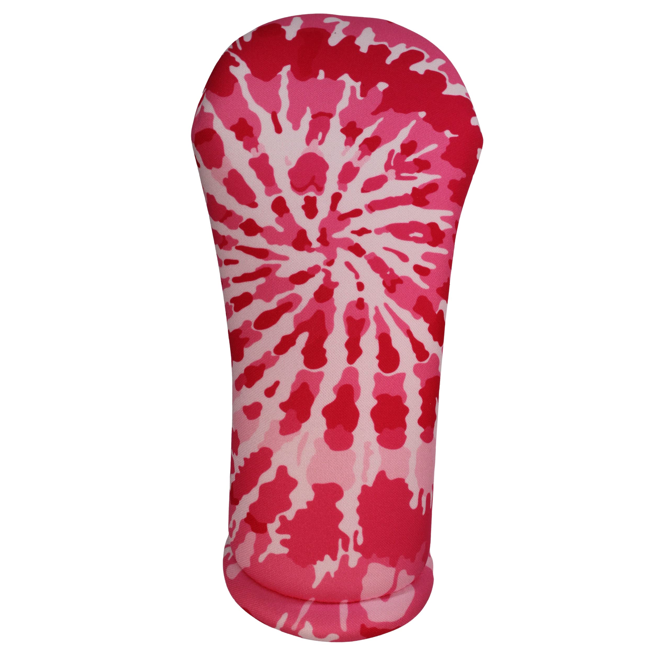 Tie Dye Collection Golf Club Headcovers 3 Separate Sizes Driver Fairway Hybrid All Sold Separately Handmade in USA by BeeJos (Hot Pink, Driver)