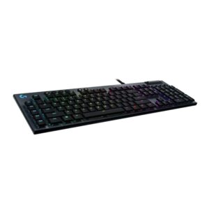 Logitech G G815 LIGHTSYNC RGB Mechanical Gaming Keyboard (GL Tactile) Bundle with Palm Rest and USB 3.0 Hub (3 Items)