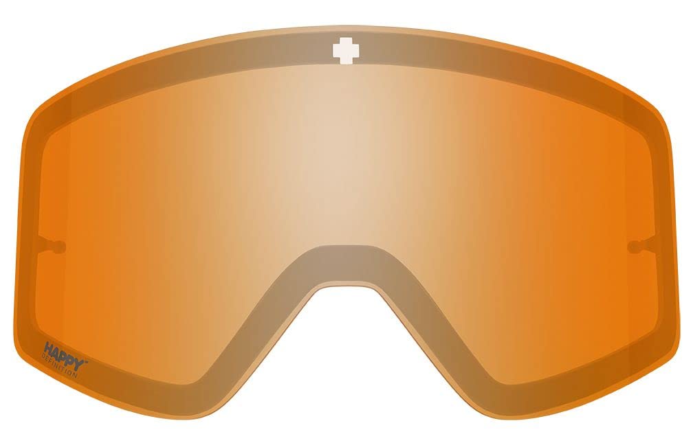 SPY Optic Marauder Replacement Lenses Winter Sport Color and Contrast Enhancing - HD Plus LL Persimmon with Silver Spectra Mirror