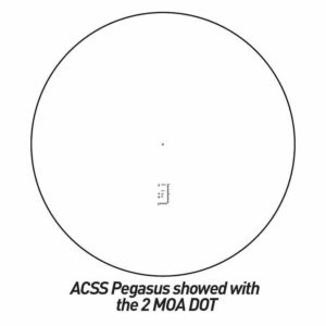 Primary Arms SLX 3X Micro Magnifier w/ACSS Pegasus Ranging Reticle