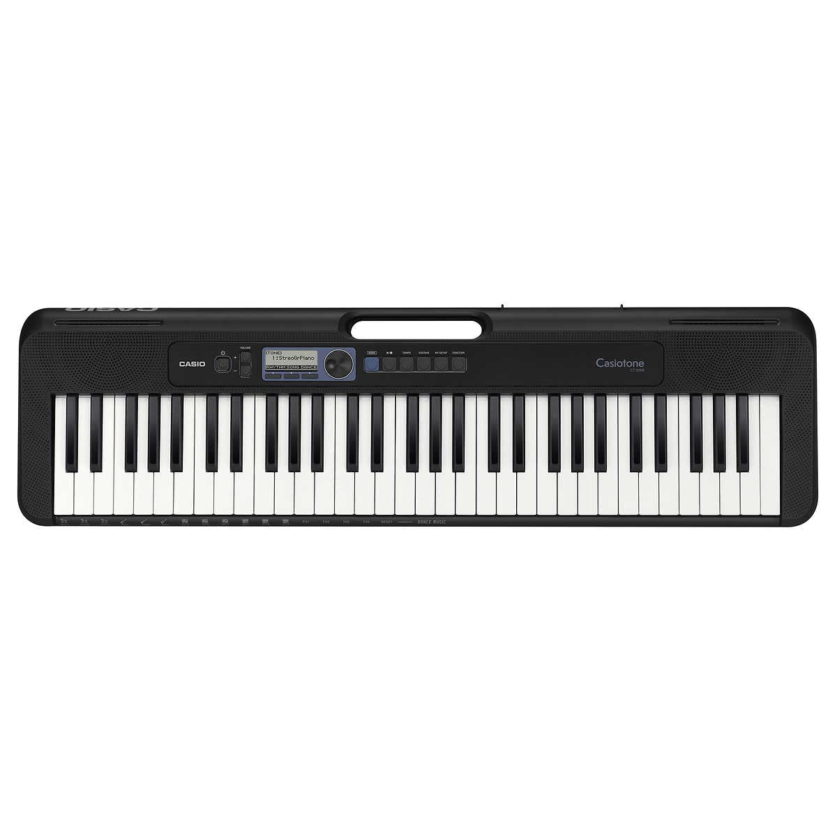 Casio Casiotone, 61-Key Portable Keyboard with USB (CT-S190) w/ Carry Case