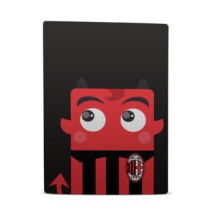 Head Case Designs Officially Licensed AC Milan Mascotte Art Vinyl Faceplate Sticker Gaming Skin Decal Cover Compatible with Sony Playstation 5 PS5 Digital Edition Console