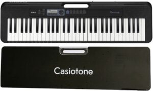 casio casiotone, 61-key portable keyboard with usb (ct-s190) w/ carry case