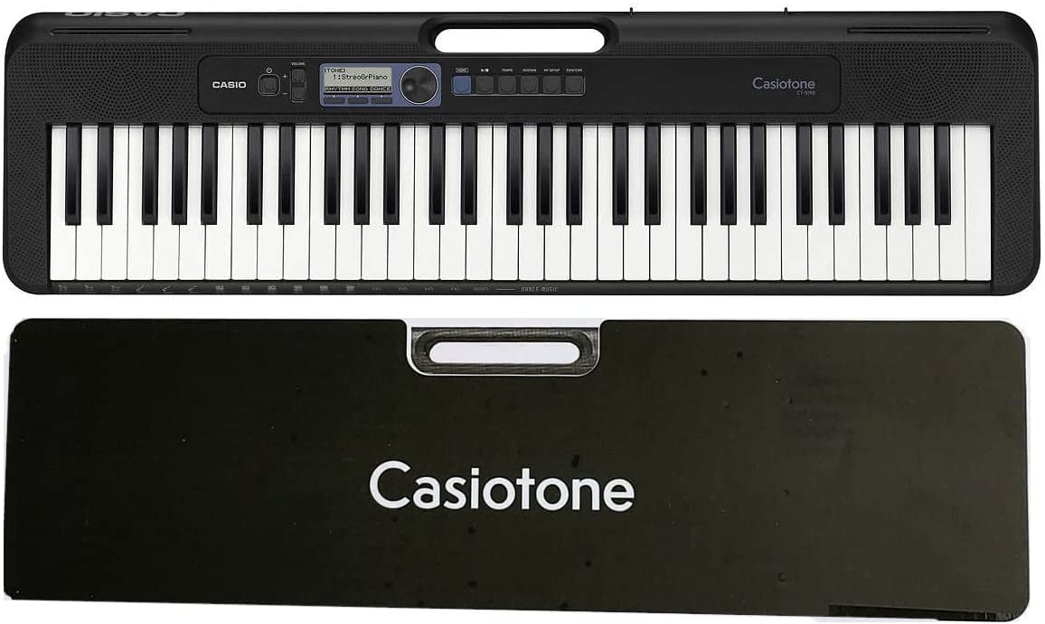 Casio Casiotone, 61-Key Portable Keyboard with USB (CT-S190) w/ Carry Case