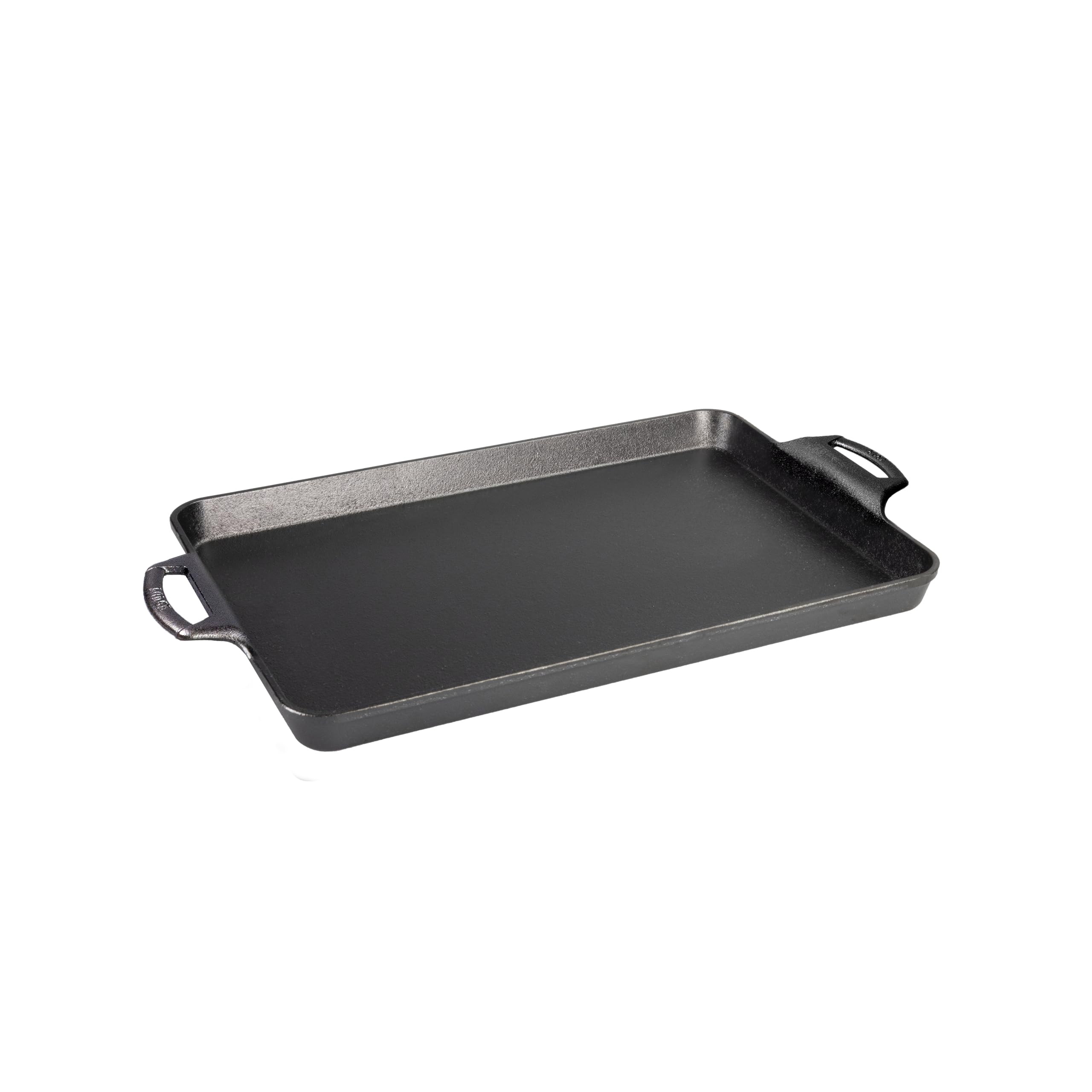 Lodge 15.5"x10.5" Cast Iron Baking Pan, Black