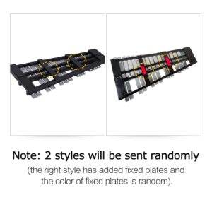 Btuty Foldable 30 Note Glockenspiel Xylophone Wooden Frame Aluminum Bars Educational Percussion Musical Instrument Gift