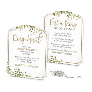 lillian rose put ring hunt bridal shower games, one size, multi