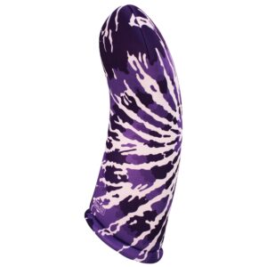 Tie Dye Collection Golf Club Headcovers 3 Separate Sizes Driver Fairway Hybrid All Sold Separately Handmade in USA by BeeJos (Purple, Driver)