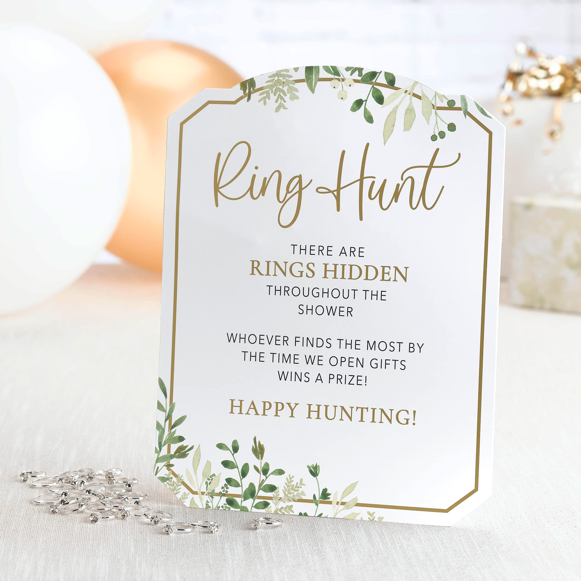 Lillian Rose Put Ring Hunt Bridal Shower Games, One Size, Multi