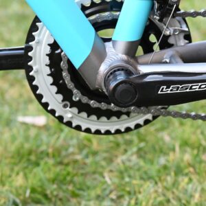 FOMAS MTB Crankset,Mountain Bike Crankset,9 Speed Square Taper crankset,Chain Ring Set,Speed crankset for Bicycle.170mm Crank Arm, Chainring Front Sprocket Suitable for 9/16" Pedal.