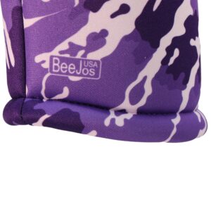 Tie Dye Collection Golf Club Headcovers 3 Separate Sizes Driver Fairway Hybrid All Sold Separately Handmade in USA by BeeJos (Purple, Driver)