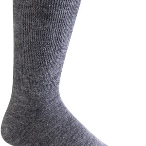 Sockwell Men's Extra Easy Relaxed Fit Sock, Charcoal - M/L