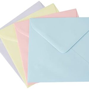 Craft UK 2374-200 5X5 Envelopes in Assorted Colours