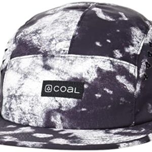 Coal Provo Tech Outdoor UPF 5-Panel Cap - Black Tie Dye