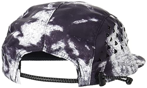 Coal Provo Tech Outdoor UPF 5-Panel Cap - Black Tie Dye