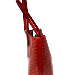 Michael Kors Jodie Medium Logo Tote Shoulder Bag Handbag, Flame/Red