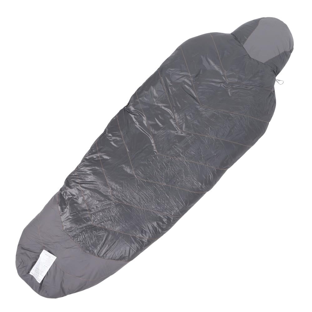 NEMO Sonic Down Mummy Sleeping Bag - Regular - Goodnight Gray/Torch