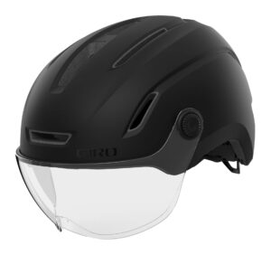 giro evoke mips led urban bike helmet - matte black small